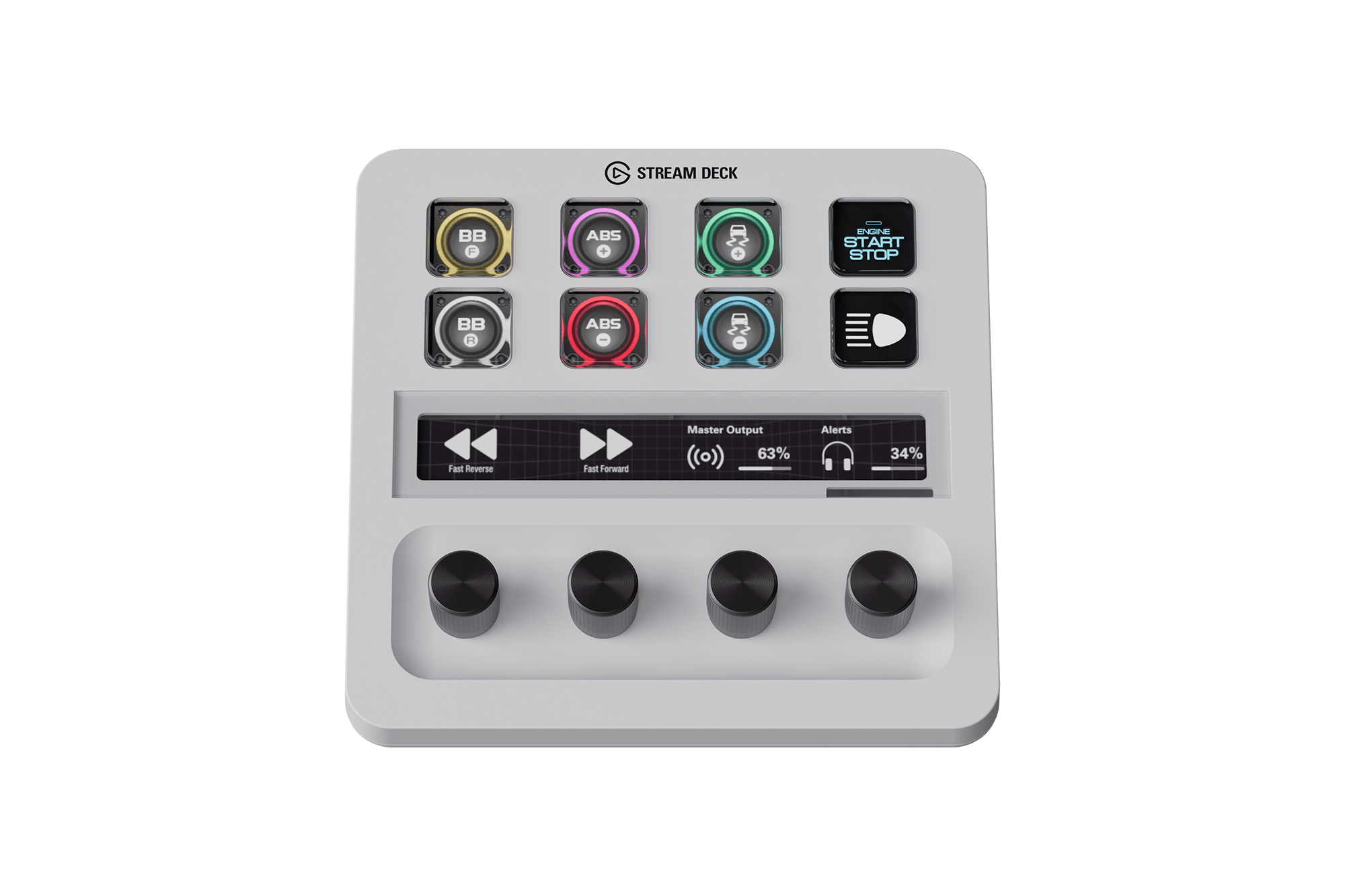 Stream Deck + White