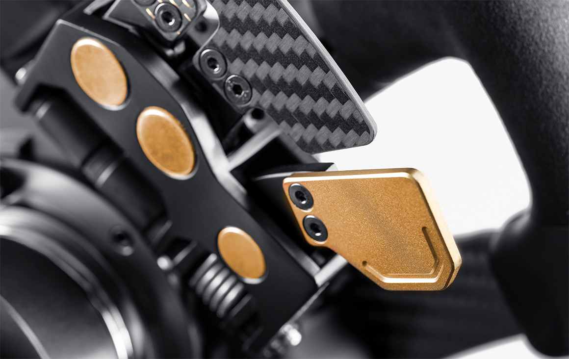 Add F1-style clutch paddles.