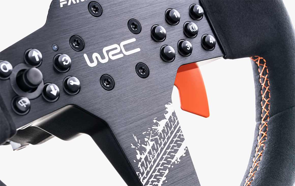 Rally-inspired design.