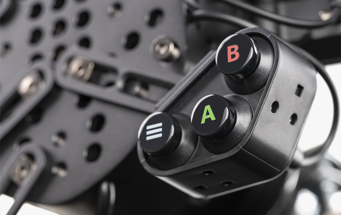 Adjustable button clusters