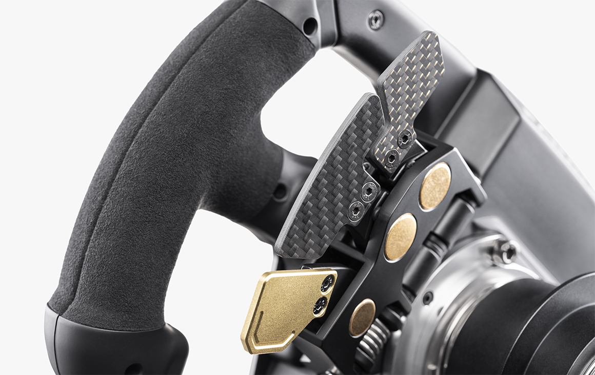 ADD F1-STYLE CLUTCH PADDLES.