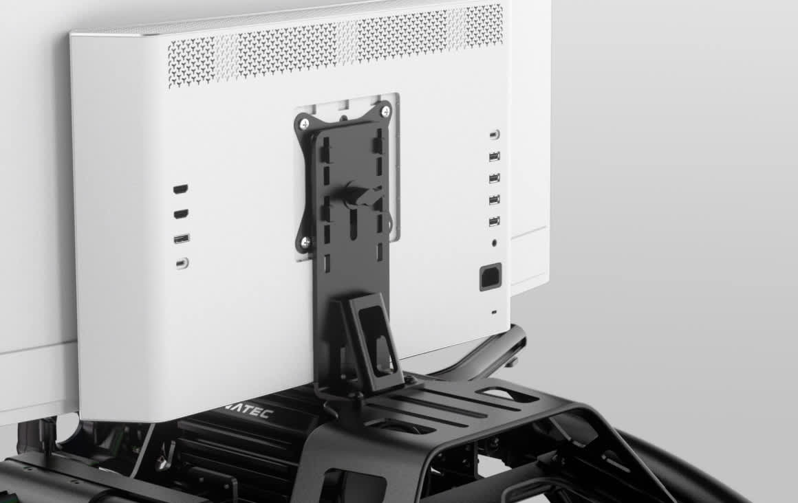 VESA-Compatible Onboard Monitor Mount.