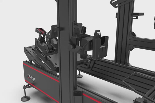 Universal VR Headset, Headphone, Drink, Phone & Tool Holder Mount for Sim Racing and Flight Simulation Cockpits