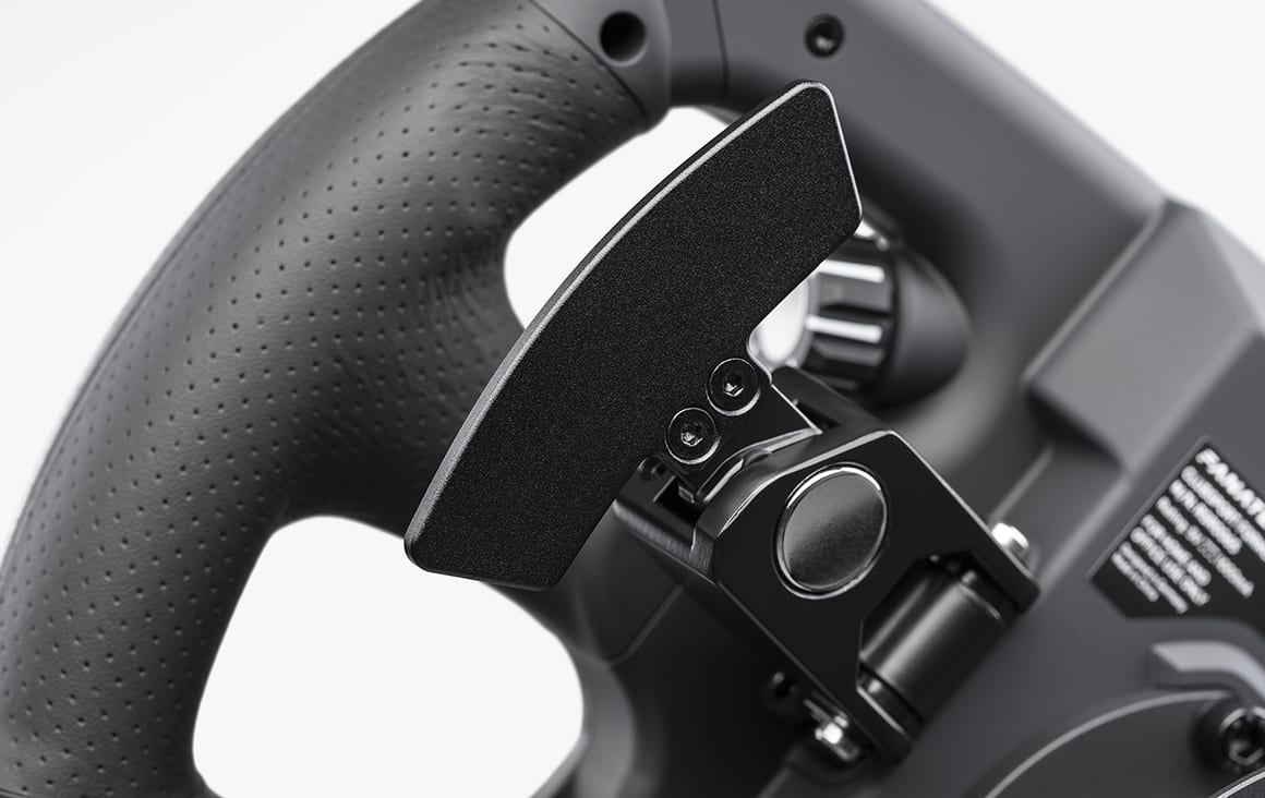 Magnetic shifter paddles.
