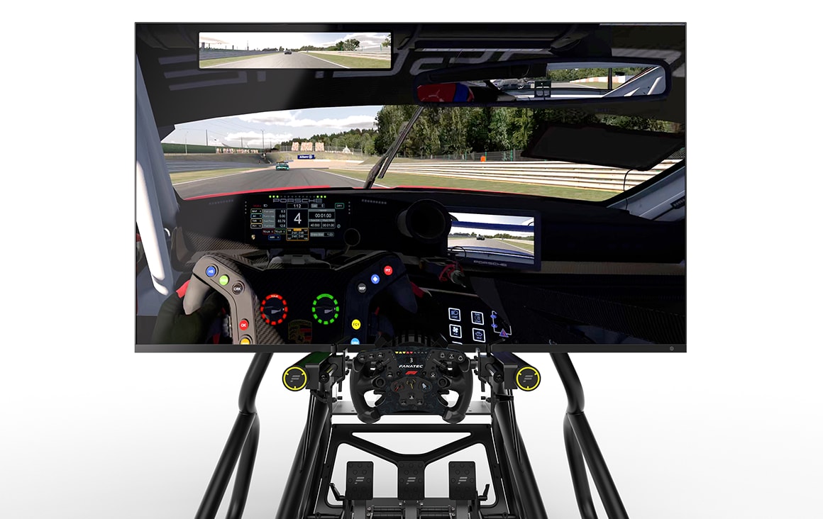 Wide Monitor Compatibility.