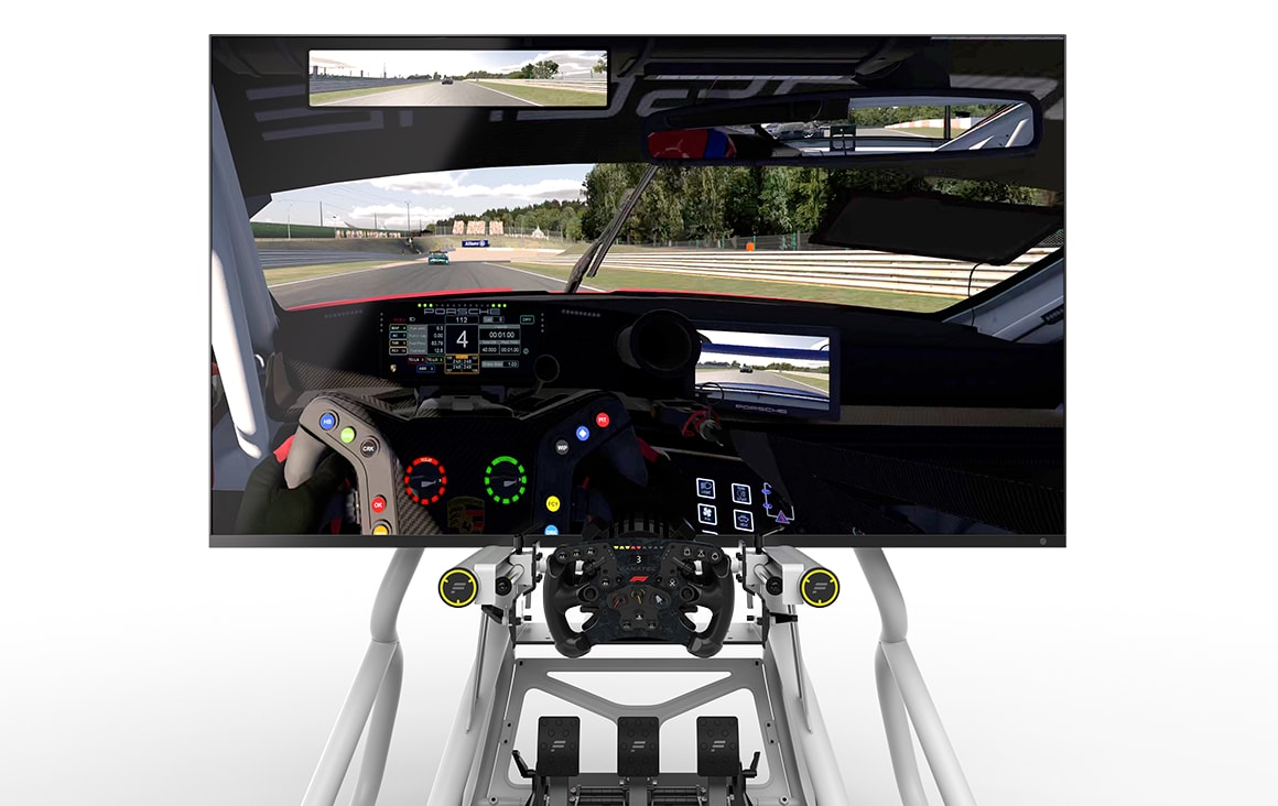 Wide Monitor Compatibility.