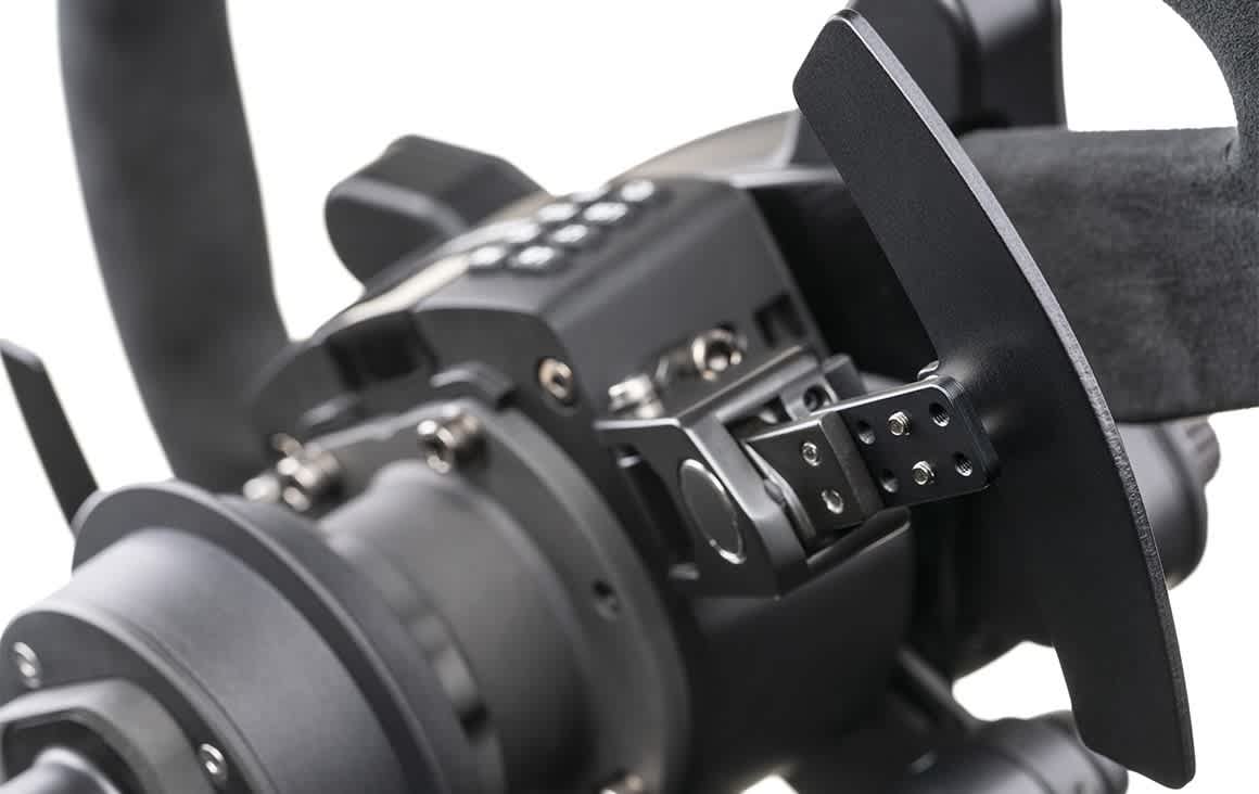 Magnetic shifter paddles.