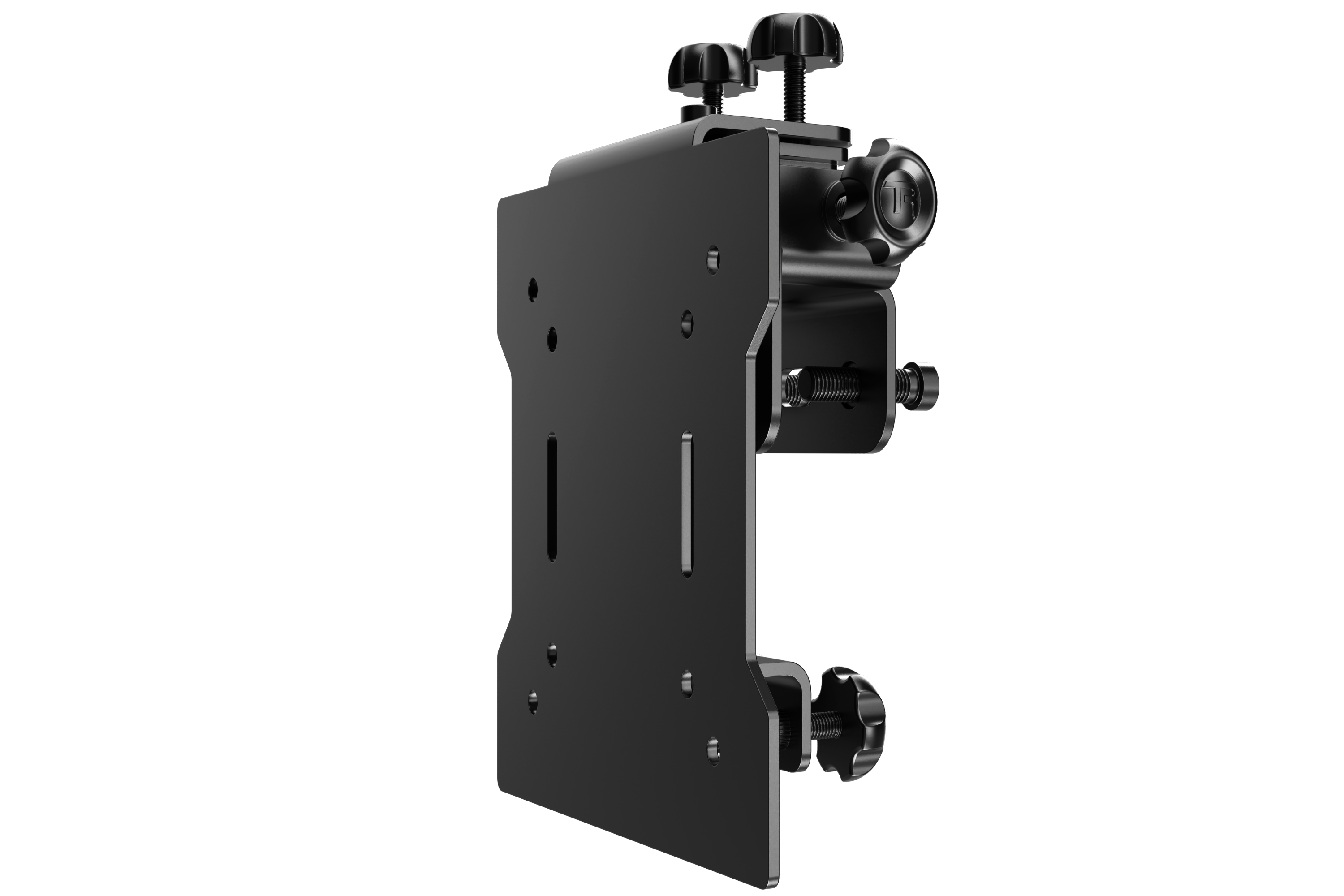 Variable Adjustment VESA Adapter Kit - Tool-Free Monitor Alignment for Triple Monitor Stands