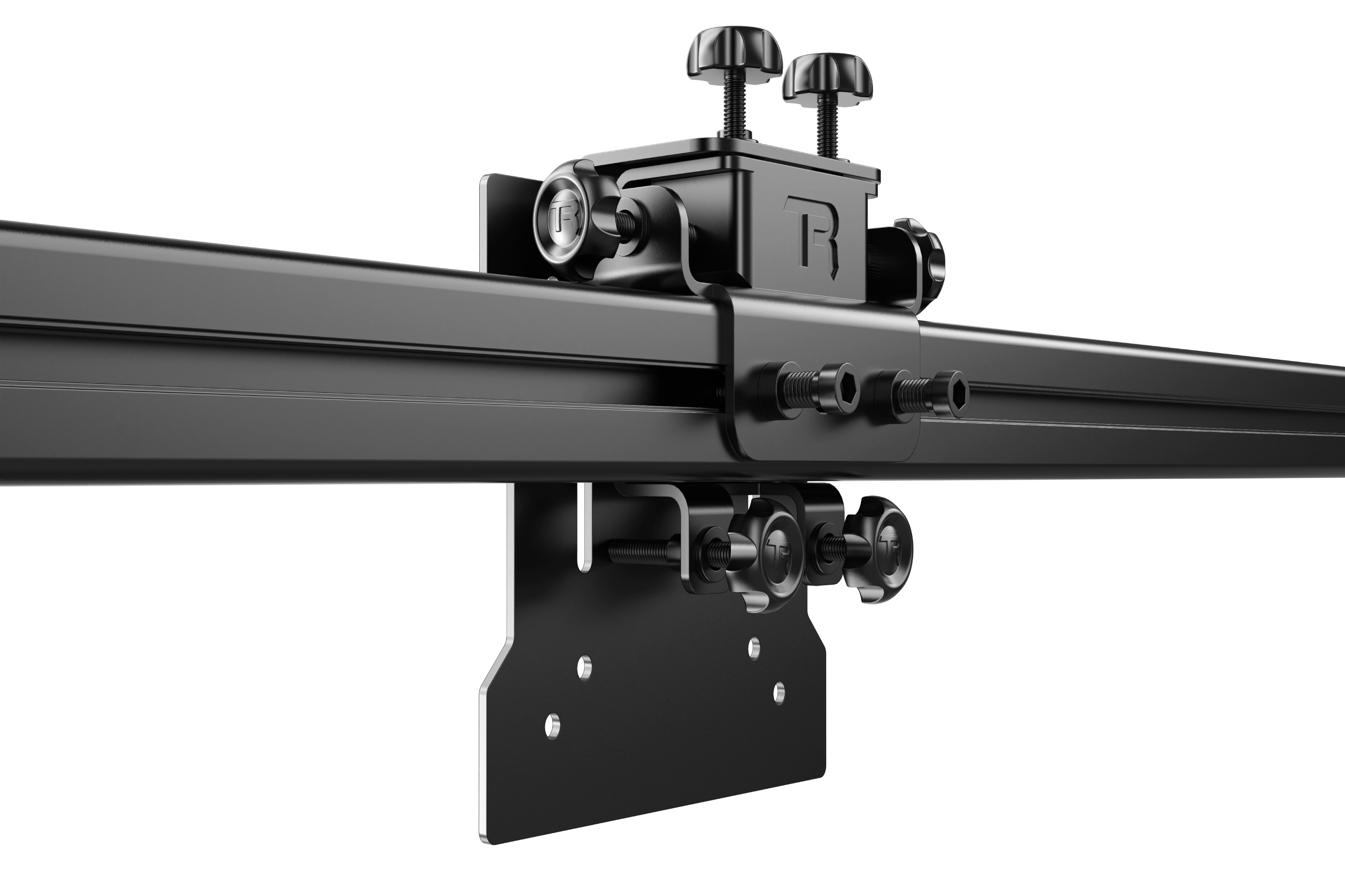 Variable Adjustment VESA Adapter Kit - Tool-Free Monitor Alignment for Triple Monitor Stands
