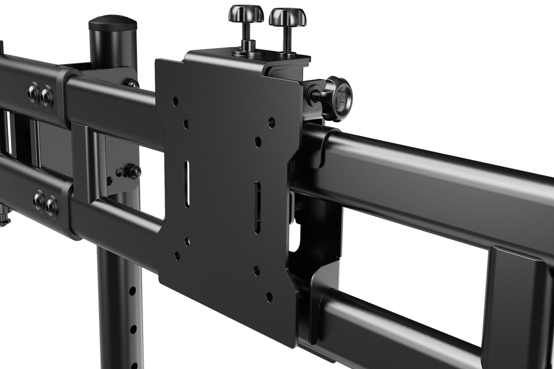 Variable Adjustment VESA Adapter Kit - Tool-Free Monitor Alignment for Triple Monitor Stands