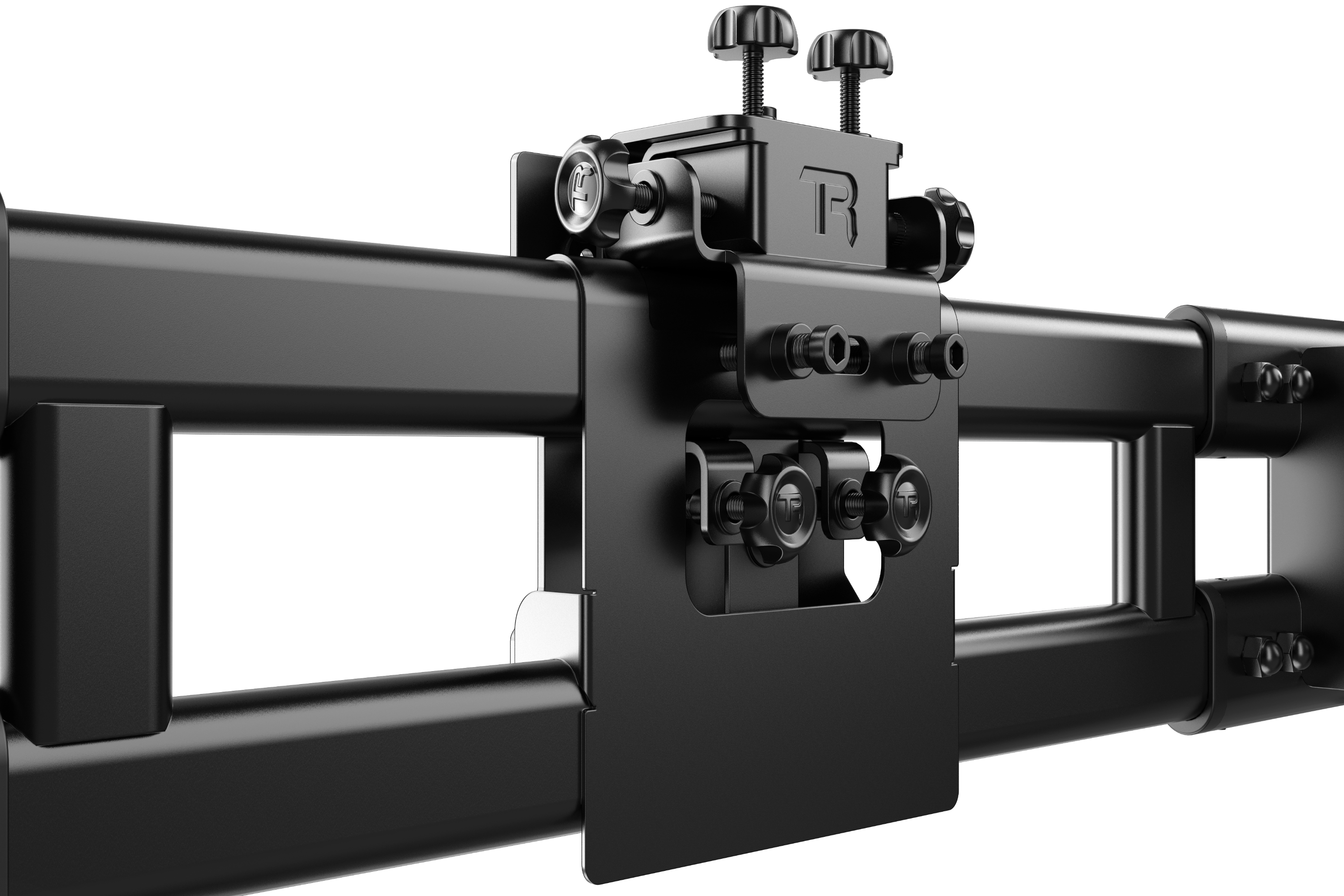 Variable Adjustment VESA Adapter Kit - Tool-Free Monitor Alignment for Triple Monitor Stands
