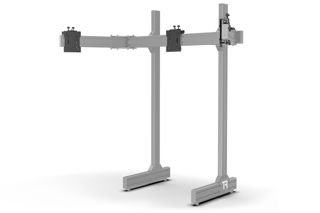 Variable Adjustment VESA Adapter Kit - Tool-Free Monitor Alignment for Triple Monitor Stands