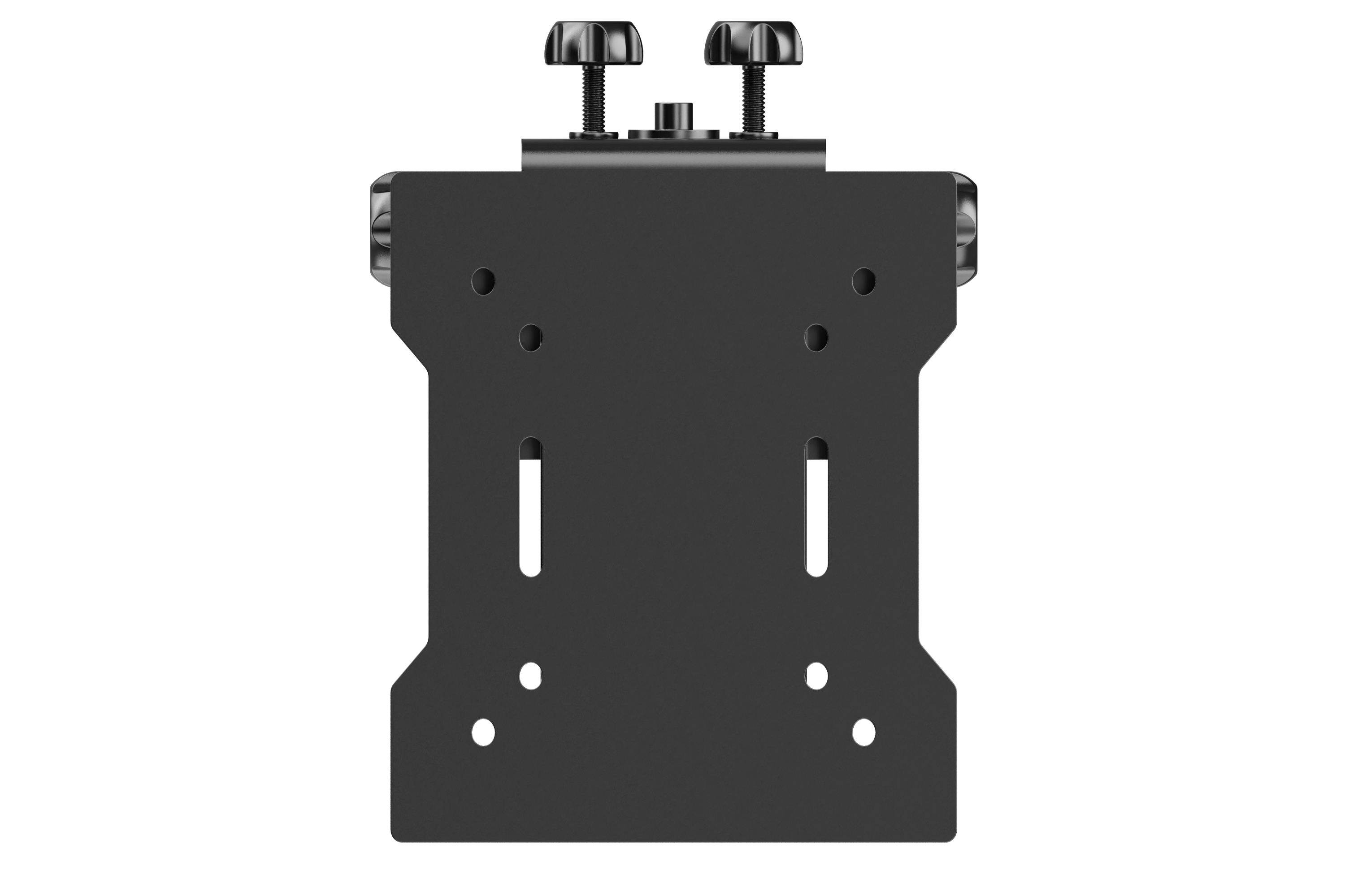 Variable Adjustment VESA Adapter Kit - Tool-Free Monitor Alignment for Triple Monitor Stands