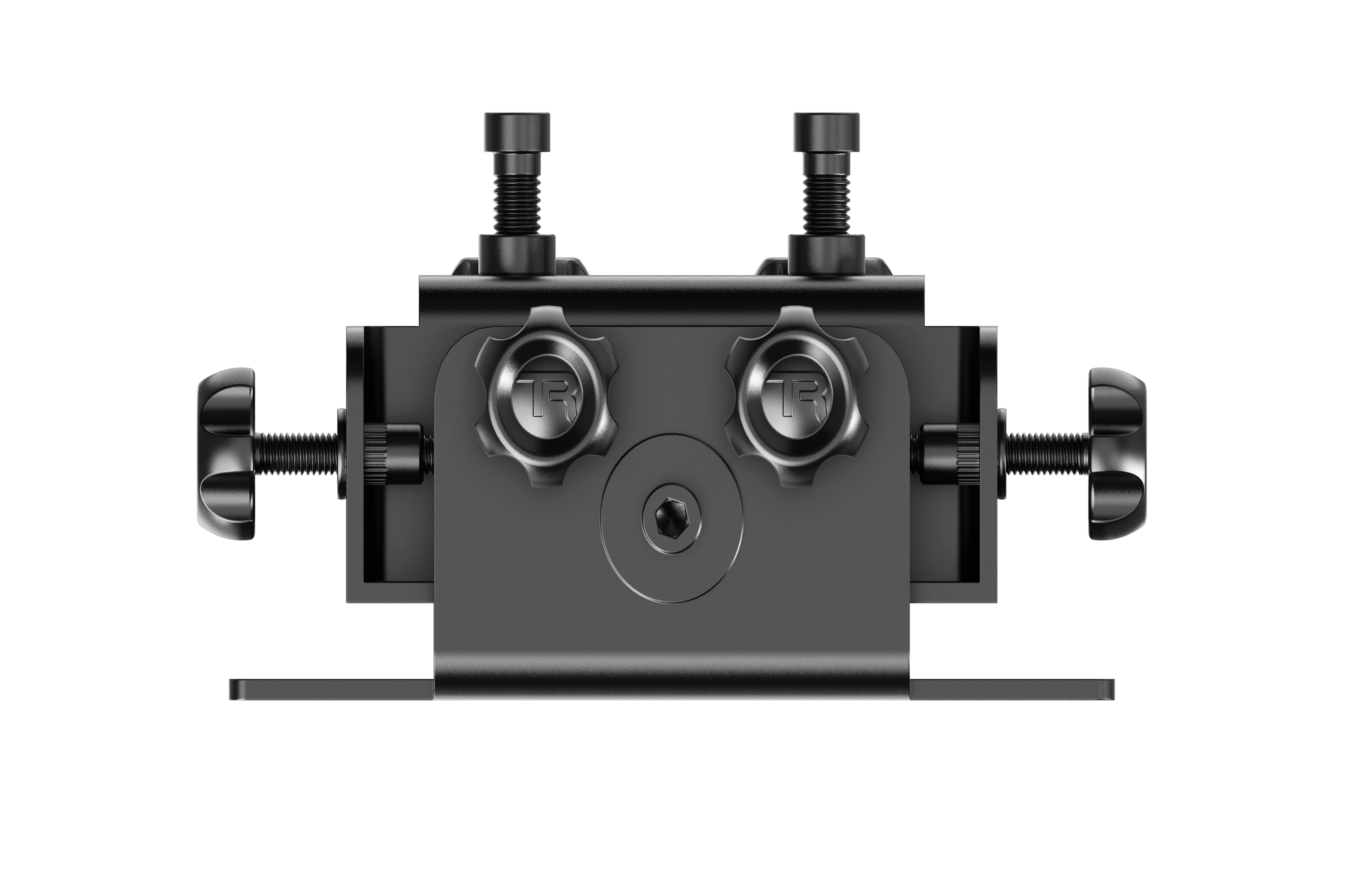 Variable Adjustment VESA Adapter Kit - Tool-Free Monitor Alignment for Triple Monitor Stands