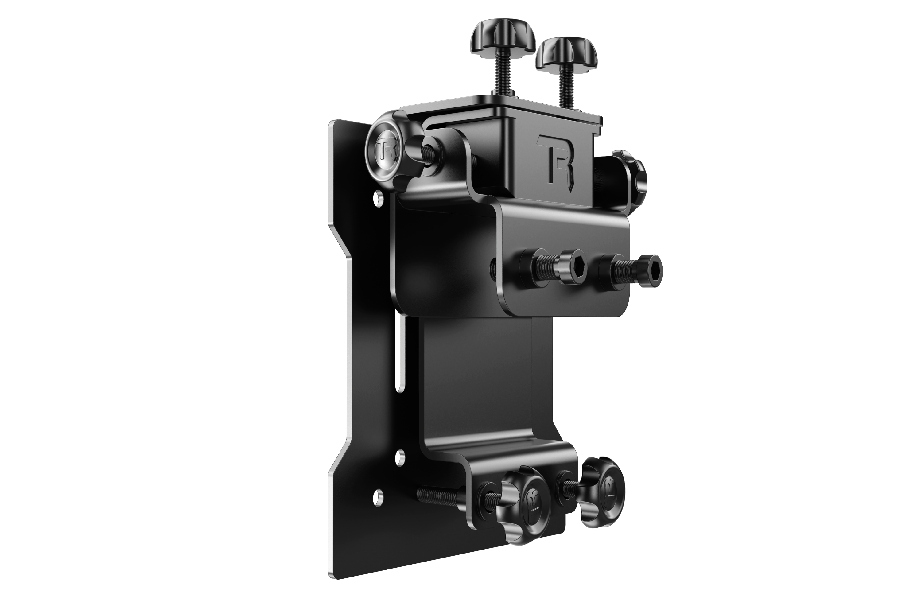 Variable Adjustment VESA Adapter Kit - Tool-Free Monitor Alignment for Triple Monitor Stands