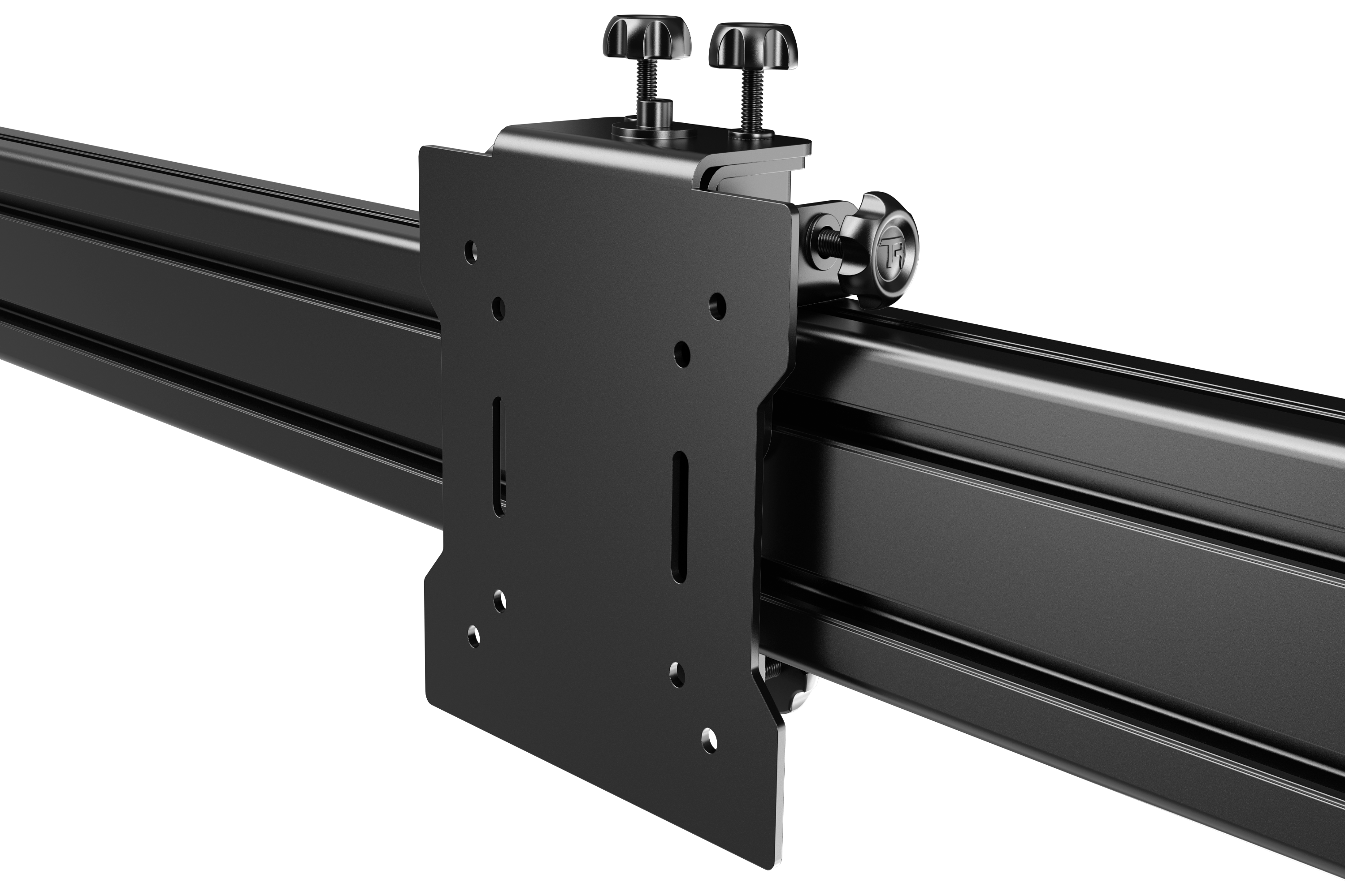 Variable Adjustment VESA Adapter Kit - Tool-Free Monitor Alignment for Triple Monitor Stands