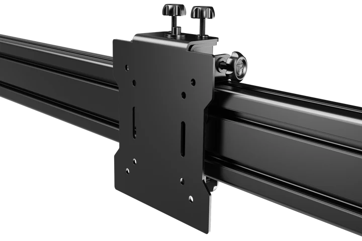 Variable Adjustment VESA Adapter Kit - Tool-Free Monitor Alignment for Triple Monitor Stands