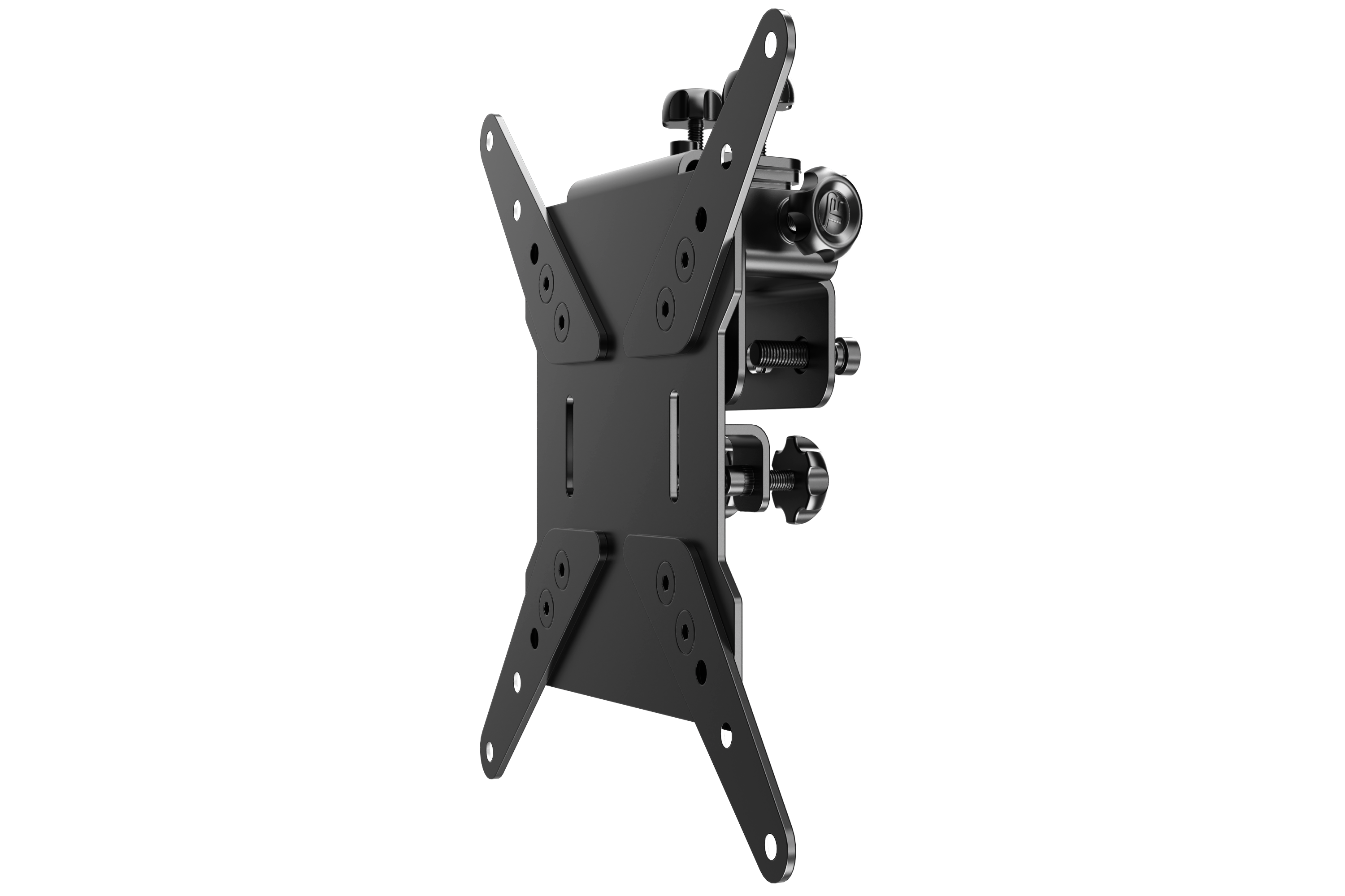 Variable Adjustment VESA Adapter Kit - Tool-Free Monitor Alignment for Triple Monitor Stands