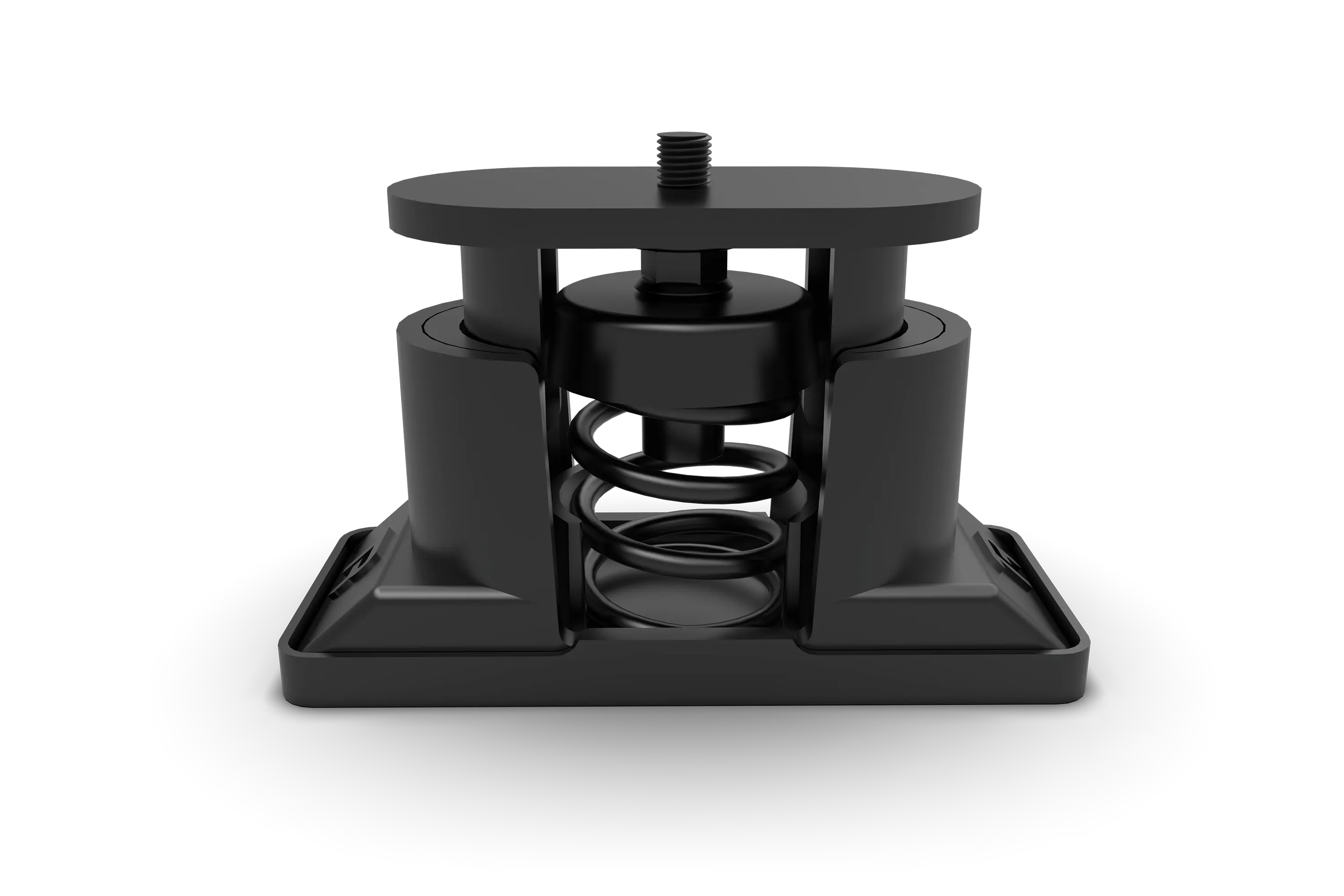 Universal Vibration Isolation Kit - Set of 6 Heavy-Duty Rubber Isolation Feet