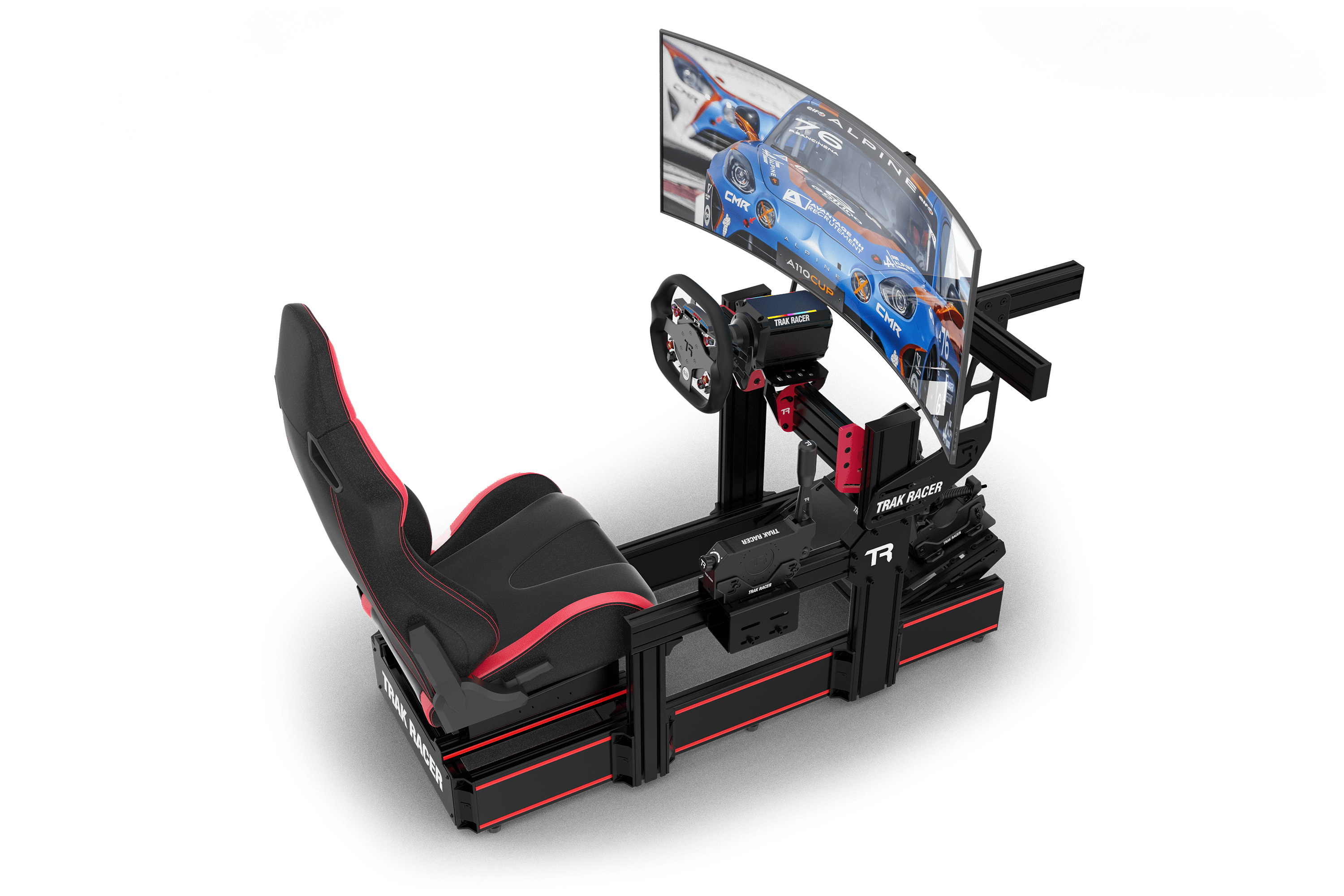 TR160 V5 Racing Simulator with Seat Slider Kit
