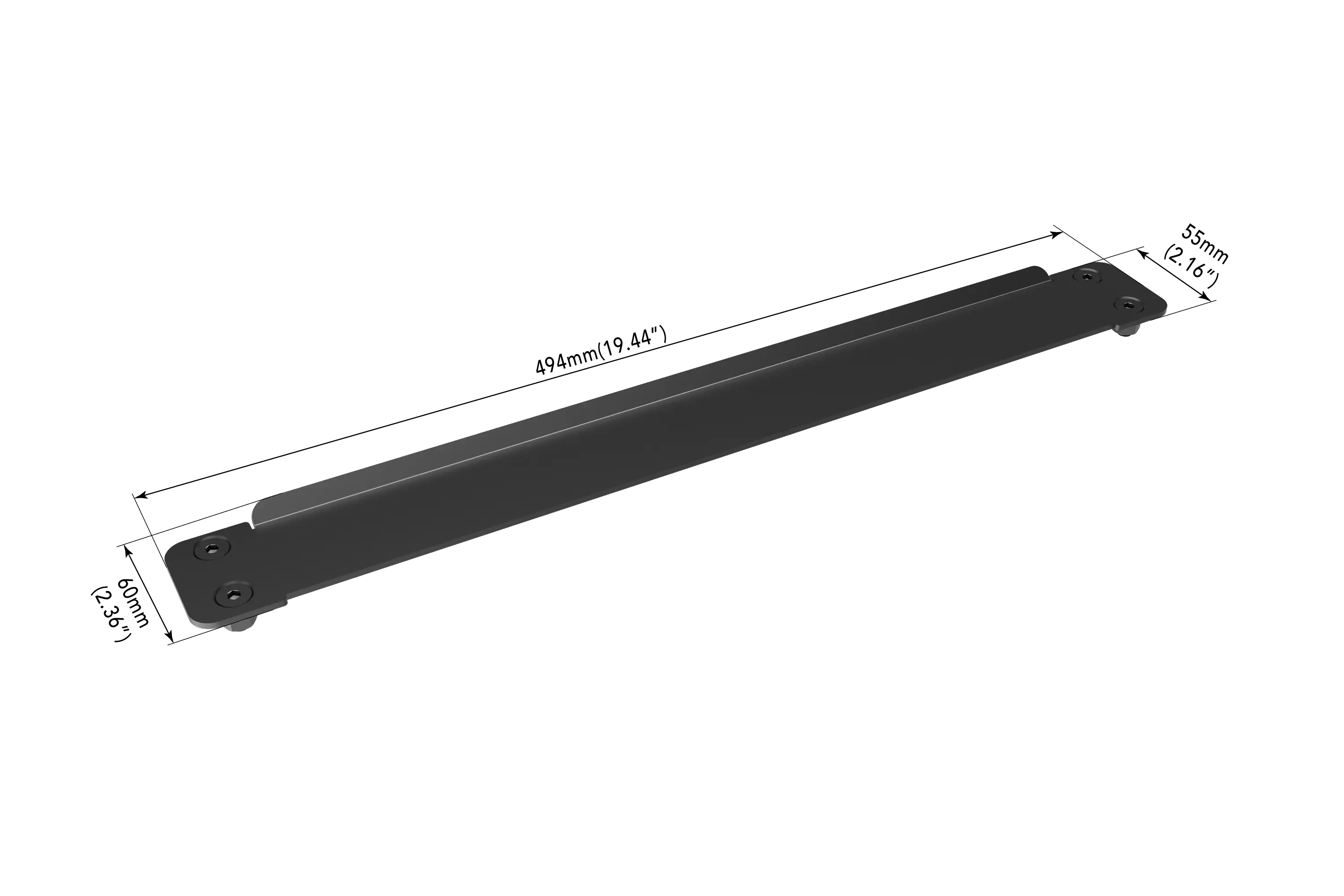 Trak Racer TR40S Adjustable Pedal Heel Plate