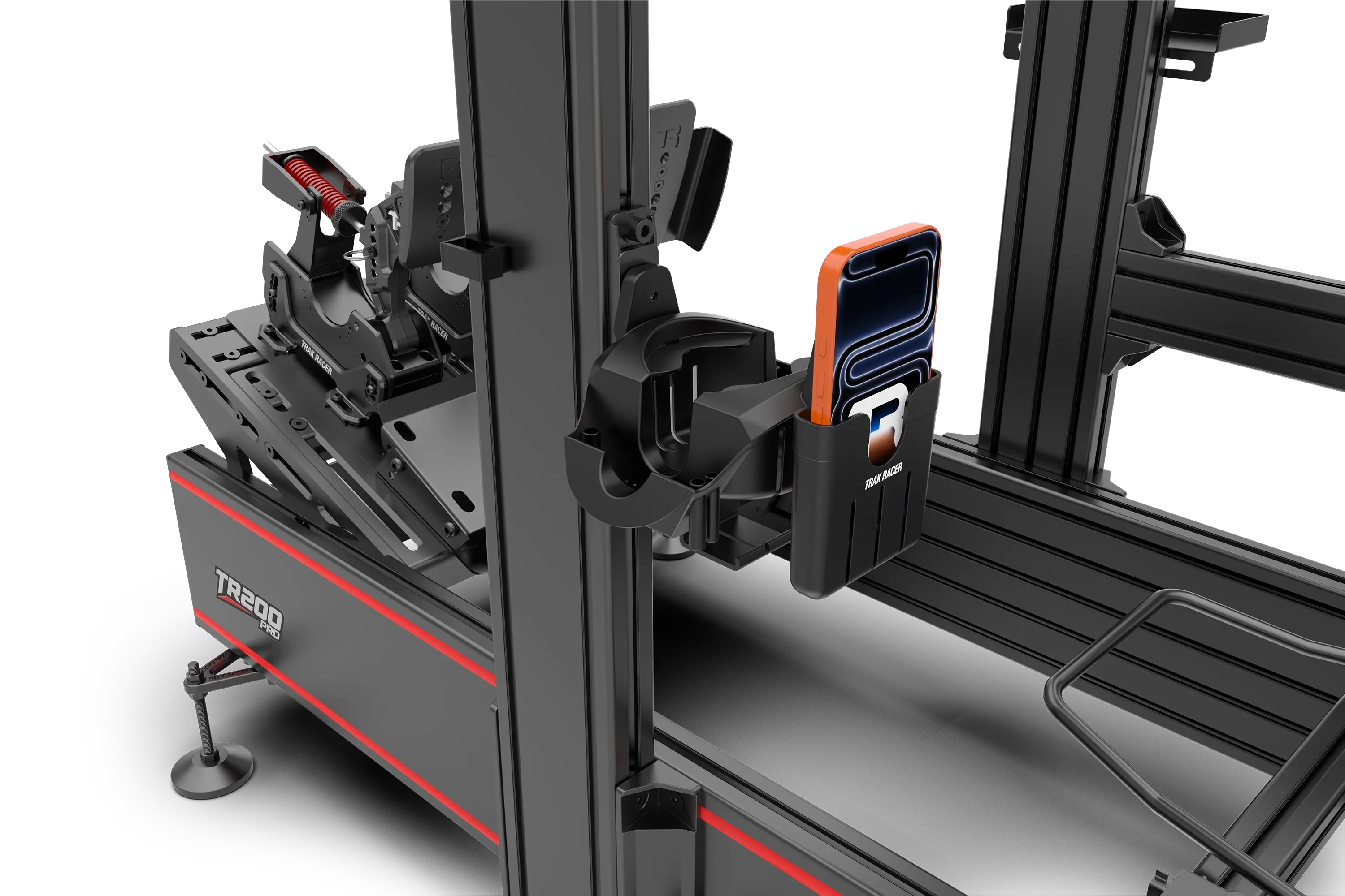 Universal VR Headset, Headphone, Drink, Phone & Tool Holder Mount for Sim Racing and Flight Simulation Cockpits