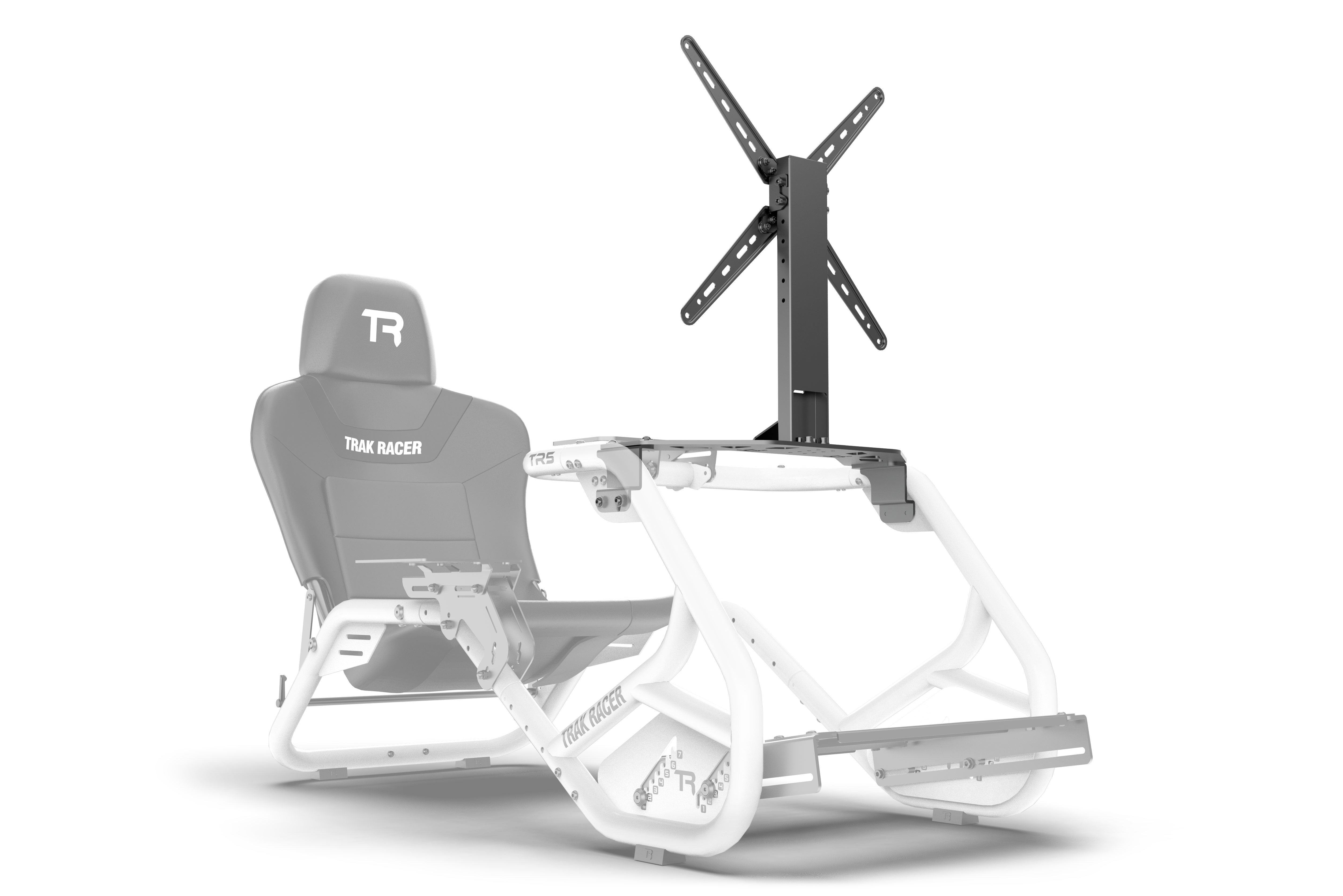 Cockpit-Mounted Single Monitor Stand for TR5