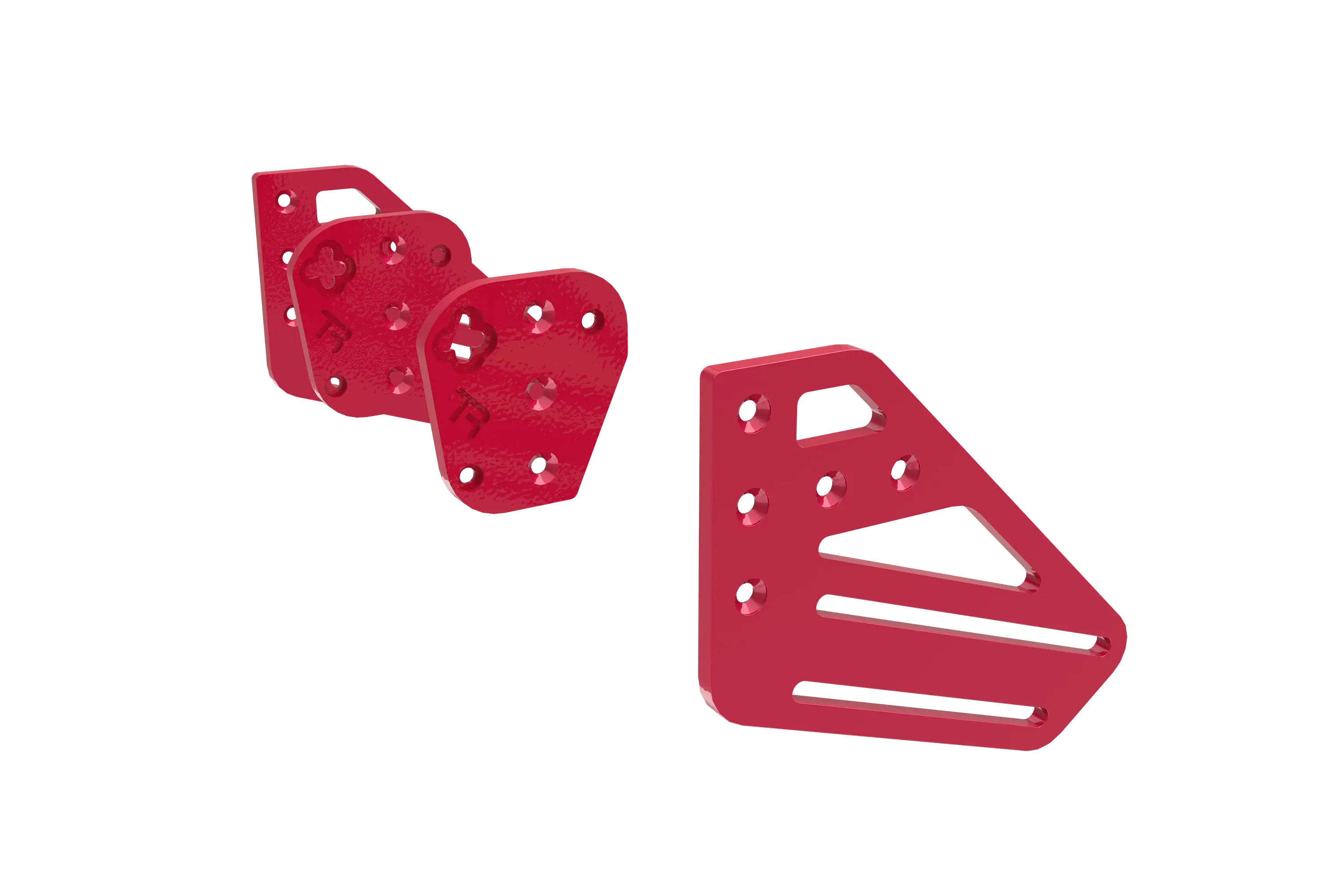TR-One V3 2-Way Upgrade Side Plate Set (4 Pieces) - For TR-One V1 & V2 Wheel Mounts