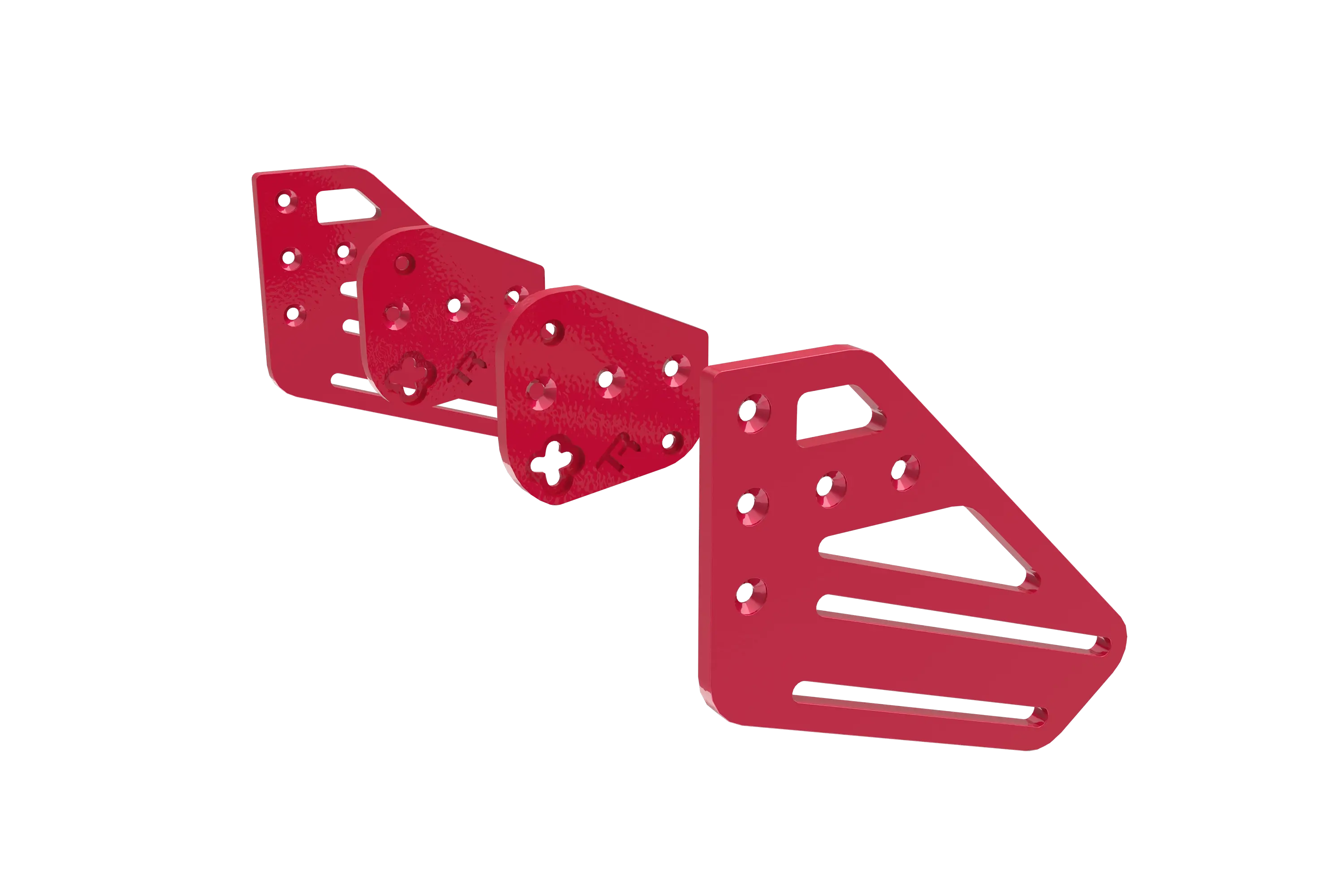 TR-One V3 2-Way Upgrade Side Plate Set (4 Pieces) - For TR-One V1 & V2 Wheel Mounts