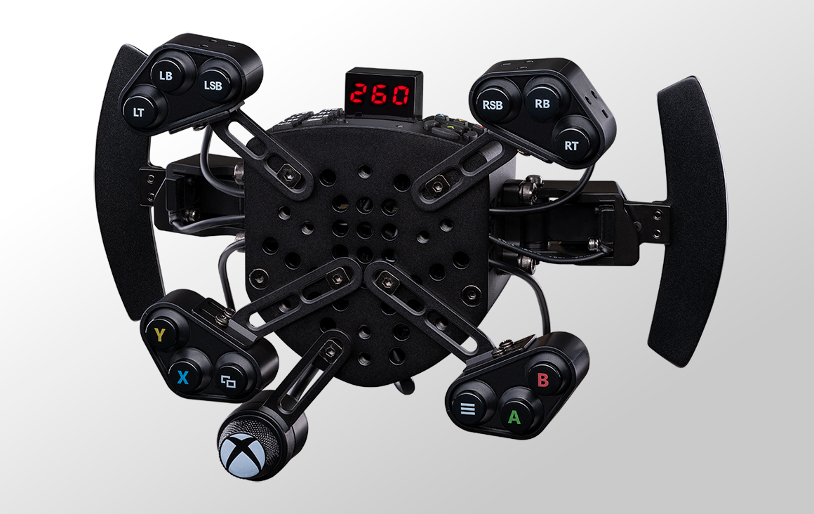 Suitable for all Fanatec Hubs