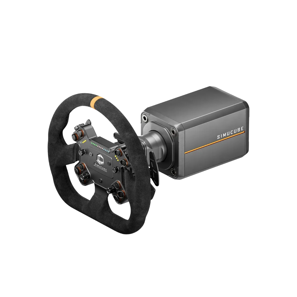 Simucube Valo Leather x Simucube 3 Wheelbase