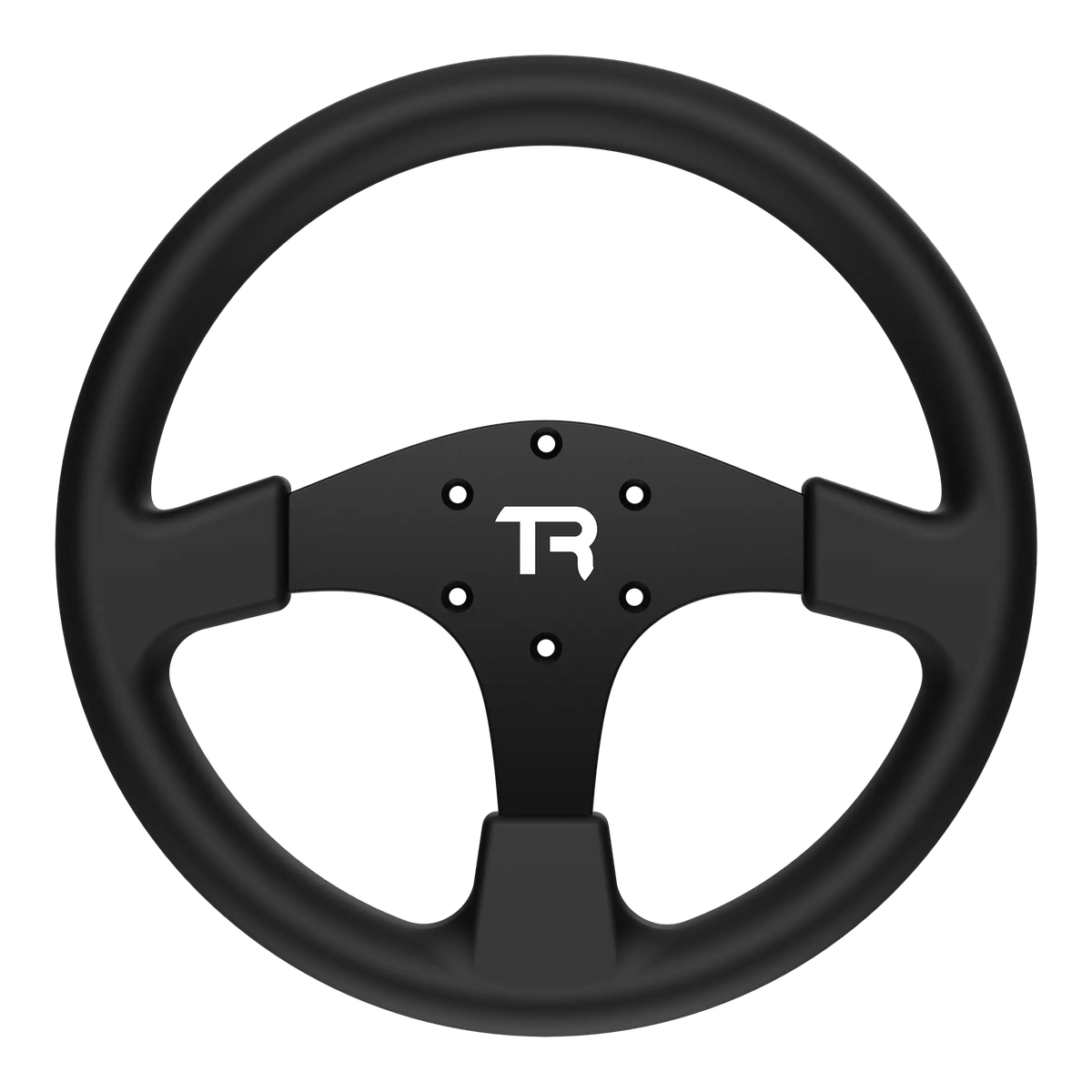 330mm/13" Round Sim Racing Wheel – Aluminium with Durable Silicon Hand Grips