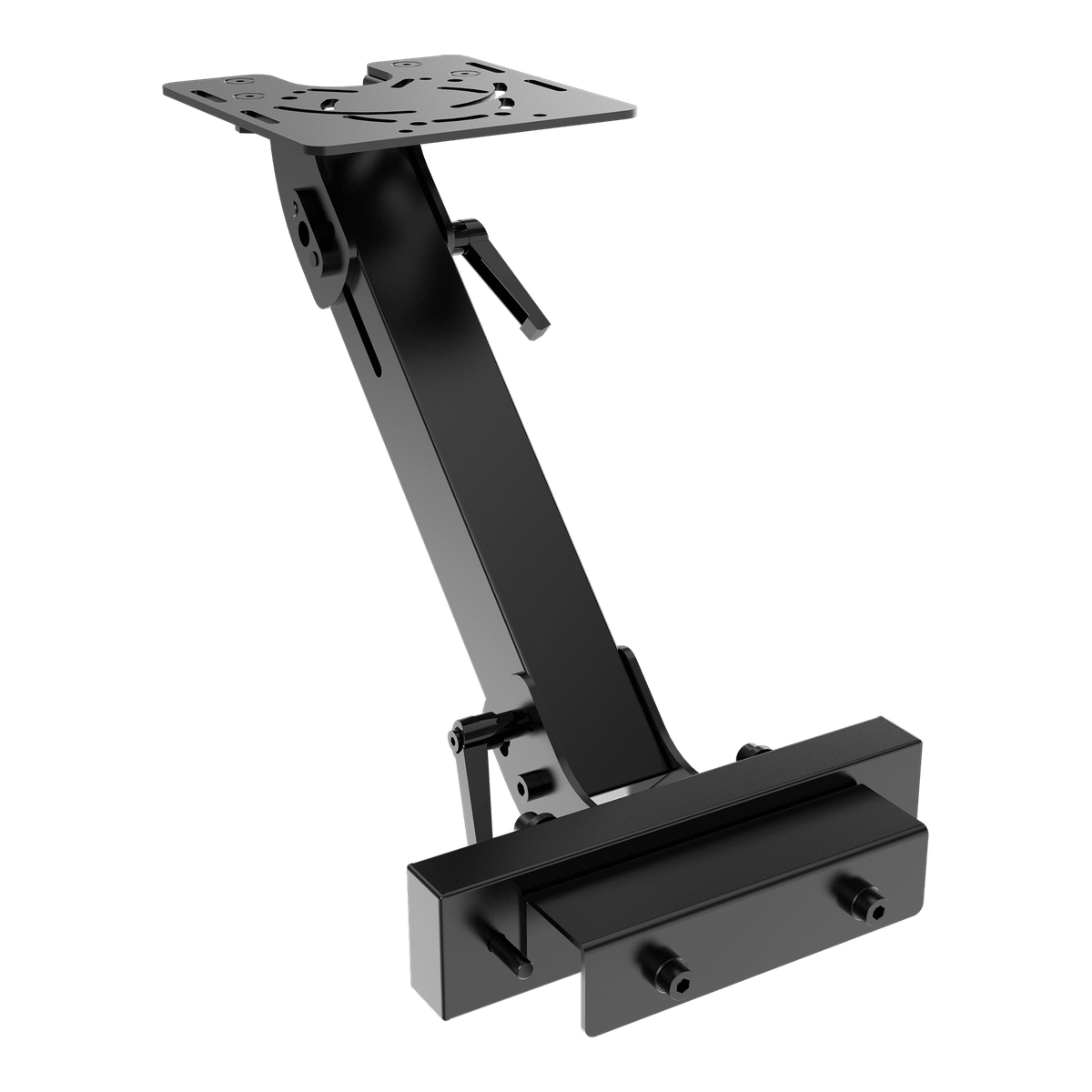 Center-Mount Flight Stick Bracket for Sim Rigs