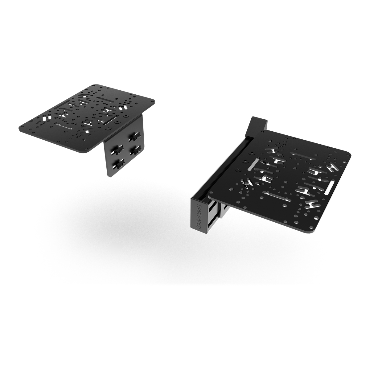 Flight Sim Control Mounts with 1 Side Support for all Aluminum Cockpits