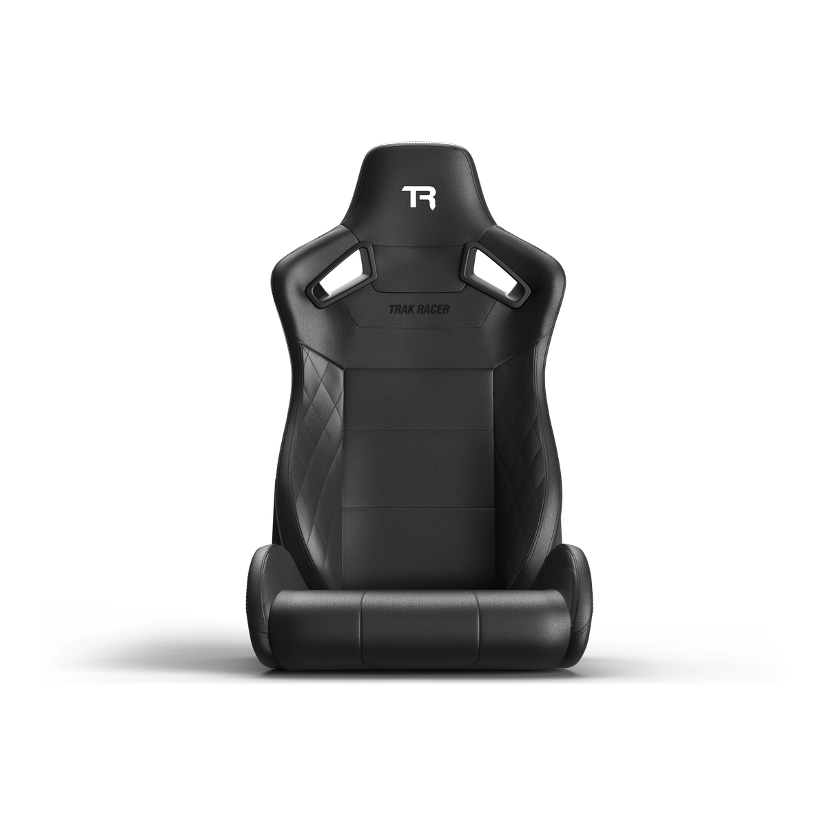Recliner Sim Racing Seat — Premium Diamond-Stitched Leather-Style Finish