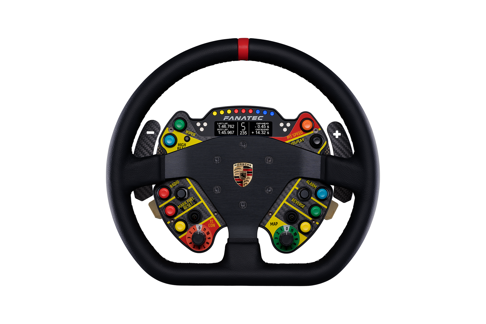 Podium Steering Wheel Porsche 911 GT3 R (Leather)