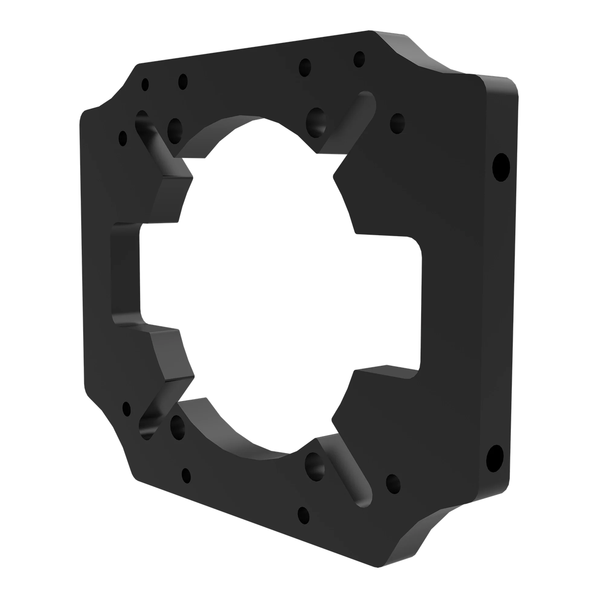 TR-One Direct-Fit Front Wheel Mount for MOZA R9–R25 Ultra Wheelbases — Requires TR-One Base Kit (TR80-NWMA4)