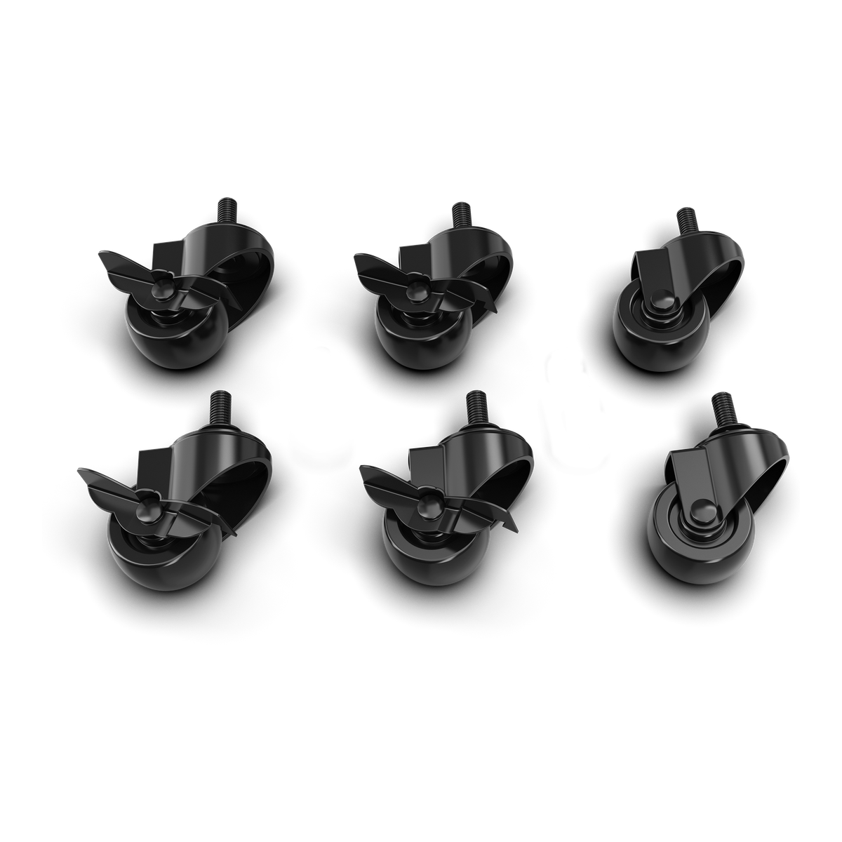 Trak Racer Simulator Caster Wheel with Brake Kit for TR8 Pro, TRX and more
