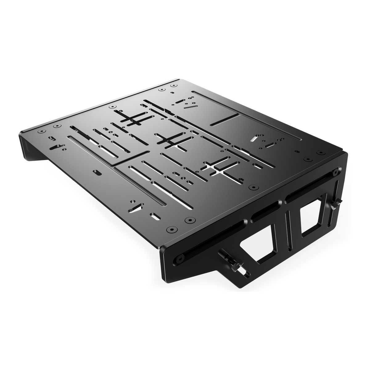 Universal Pedal Mount System with Pre-Drilled Pedal Plate