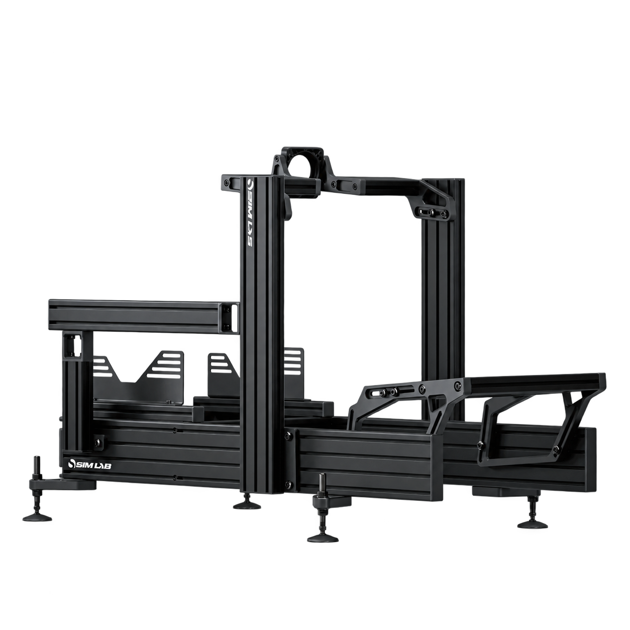 P1X Ultimate sim racing cockpit with front mount